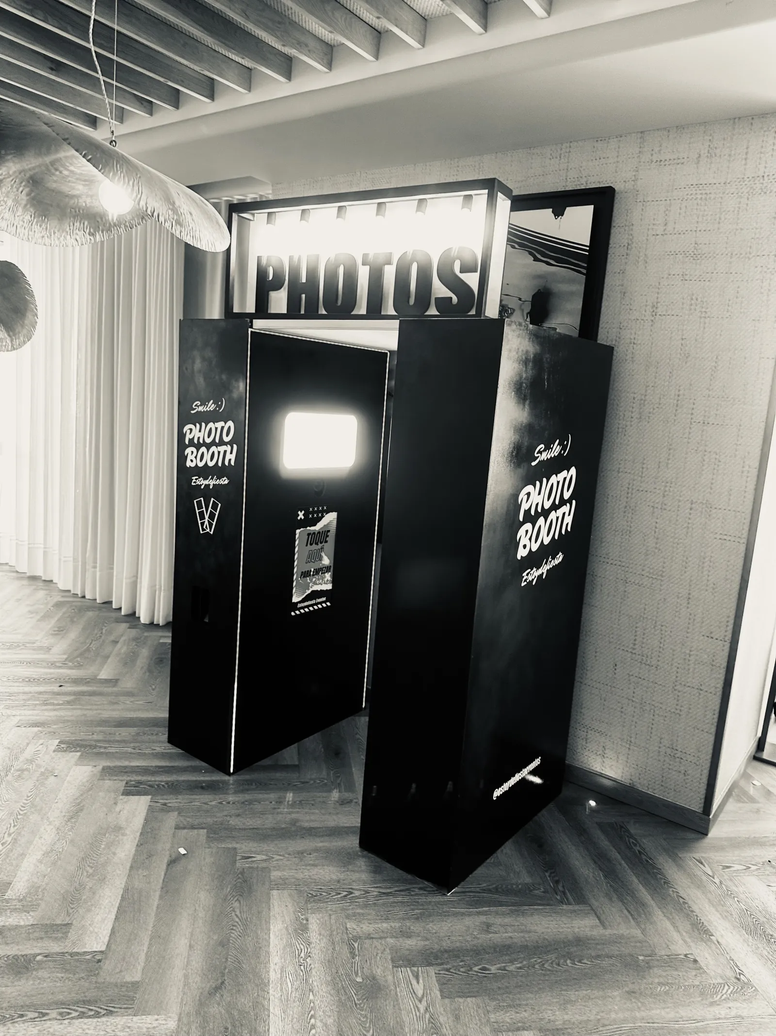 Street Photobooth en un evento real