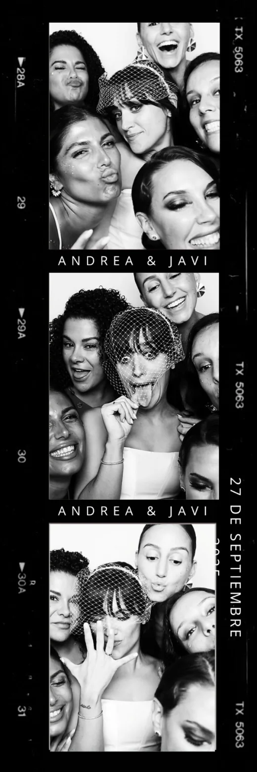 Tira de fotos 2×6 pulgadas del Street Photobooth