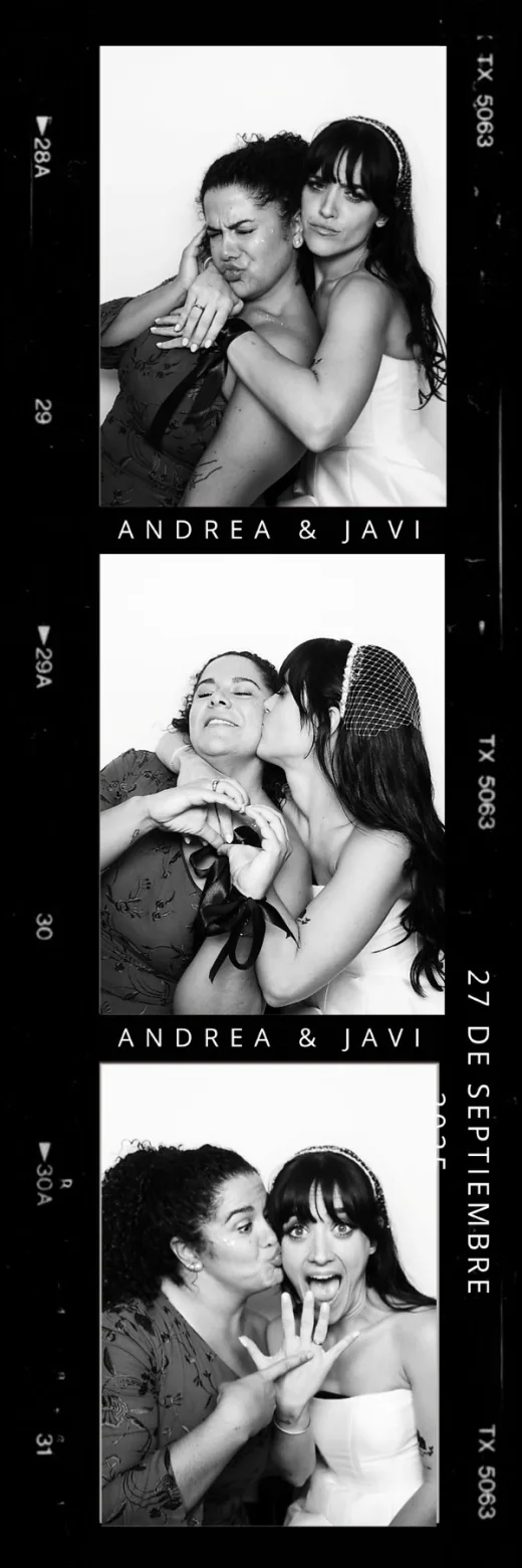 Tira de fotos 2×6 pulgadas del Street Photobooth